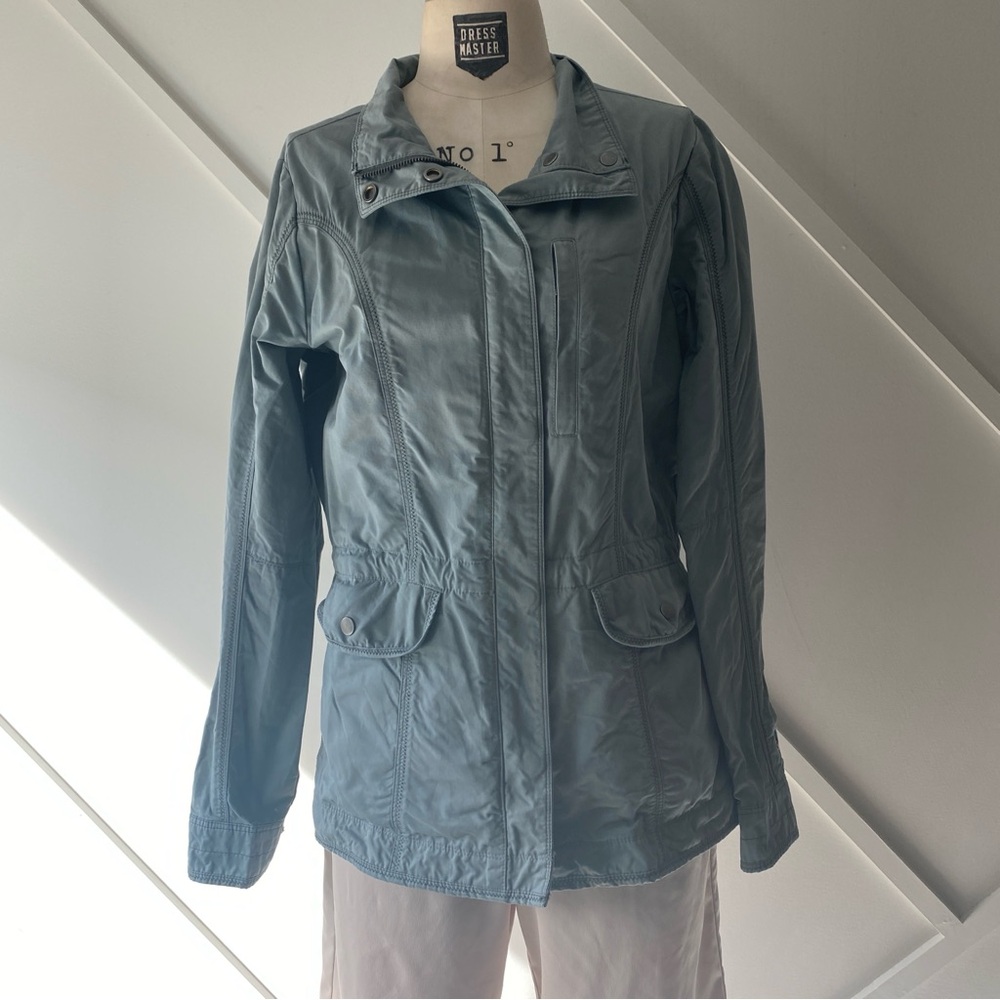 KÜHL Projekt Utility Jacket Women’s S | Lightweight Outdoor Travel Blue Gray